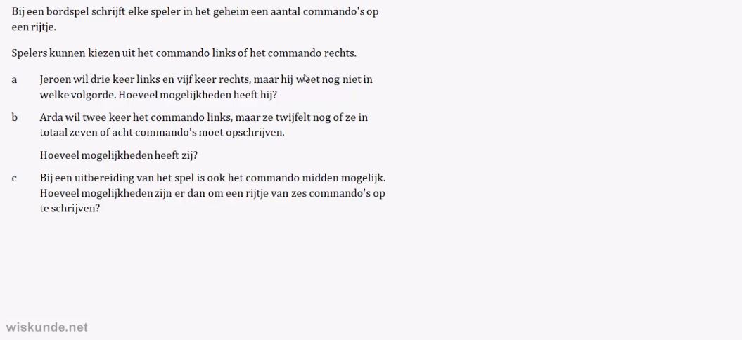 Allerlei telproblemen opgave 49
