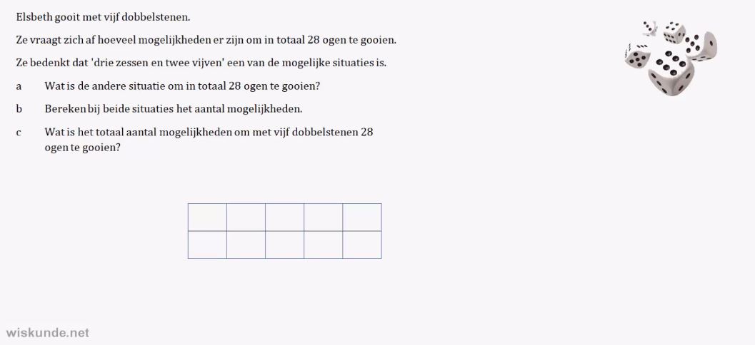 Allerlei telproblemen opgave 50