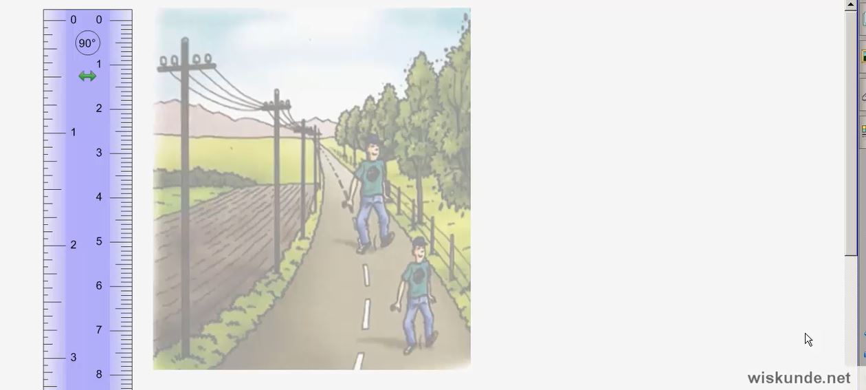Tekenen in perspectief  opgave 2