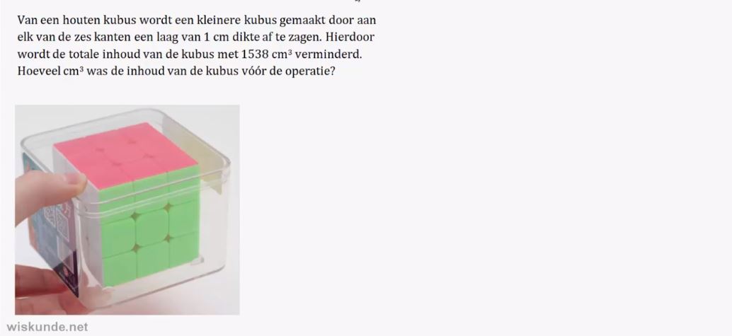 Kwadratische verbanden opgave 71