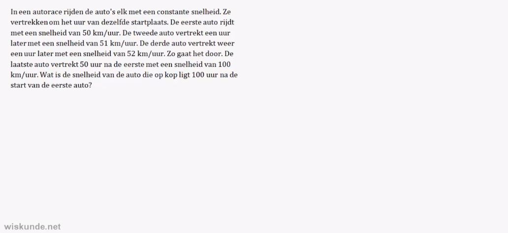 Kwadratische verbanden opgave 81