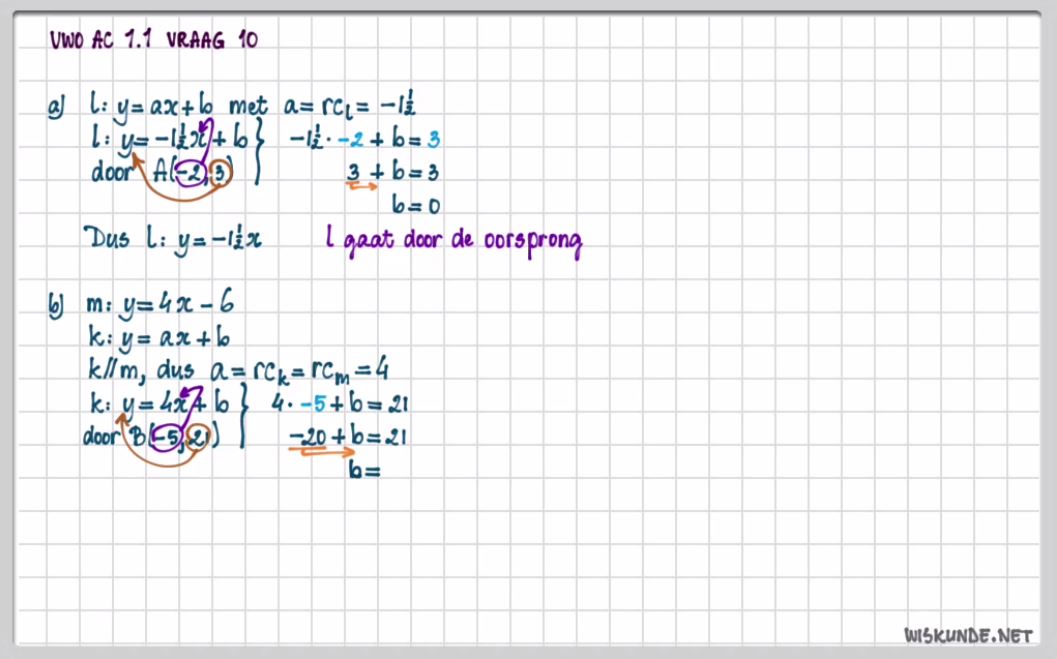 Lineaire formules Opgave 10