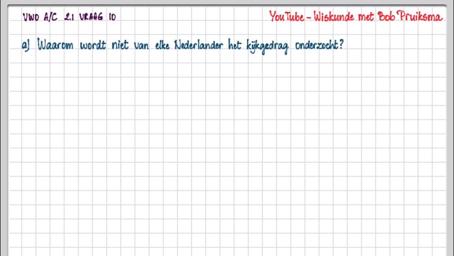 De statistische cyclus Opgave 10