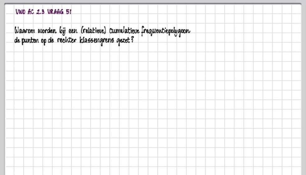 Klassenindeling en polygonen Opgave 51