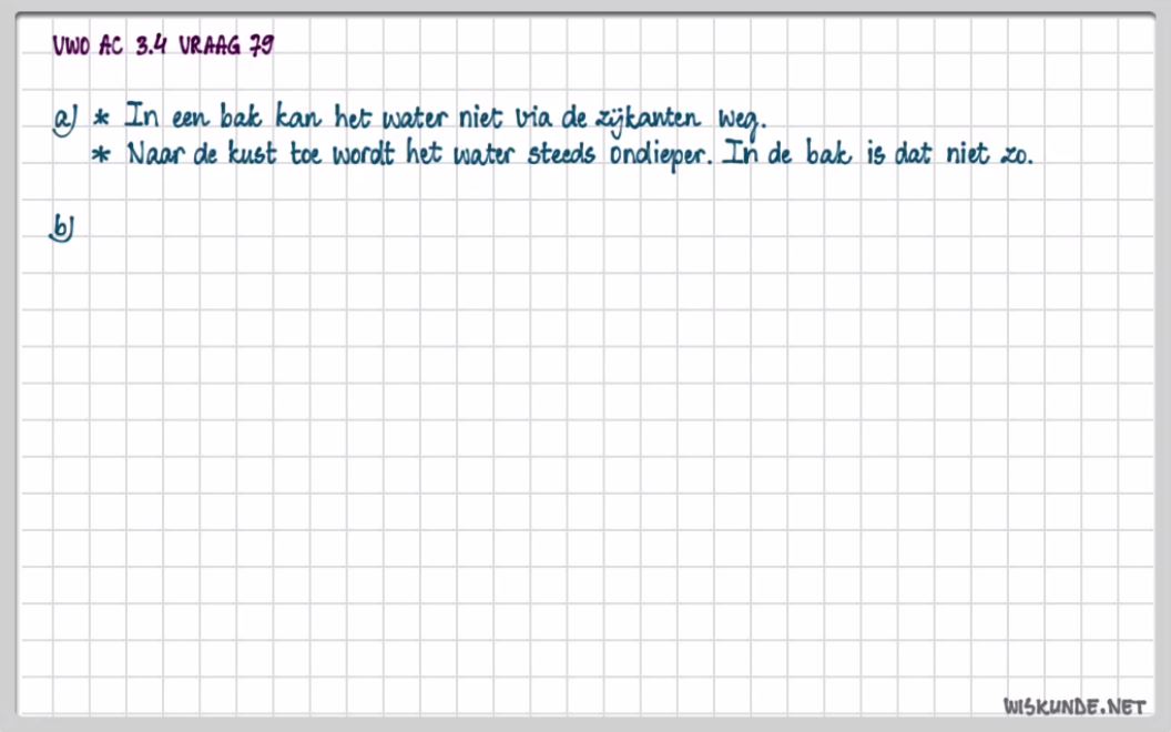 Rekenen met eenheden Opgave 79