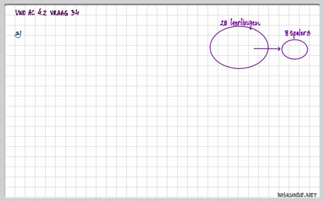 Permutaties en combinaties Opgave 34