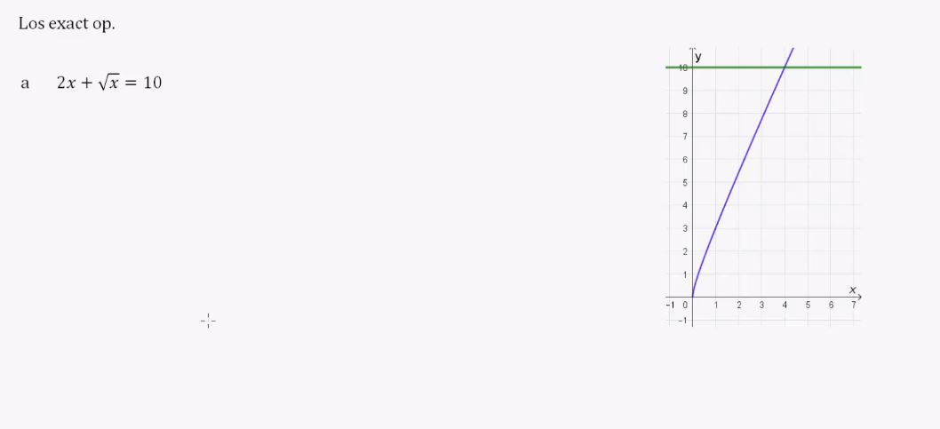 Wortelfuncties Opgave 41