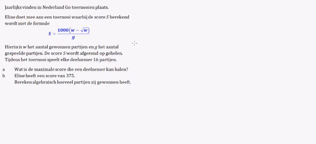 Wortelfuncties Opgave 46