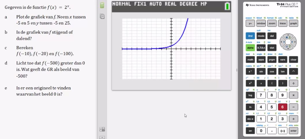Exponentiële functies opgave 47