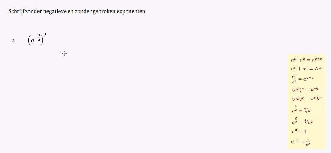 D-toets opgave 1