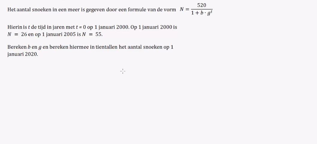 Formules met exponenten Opgave 76