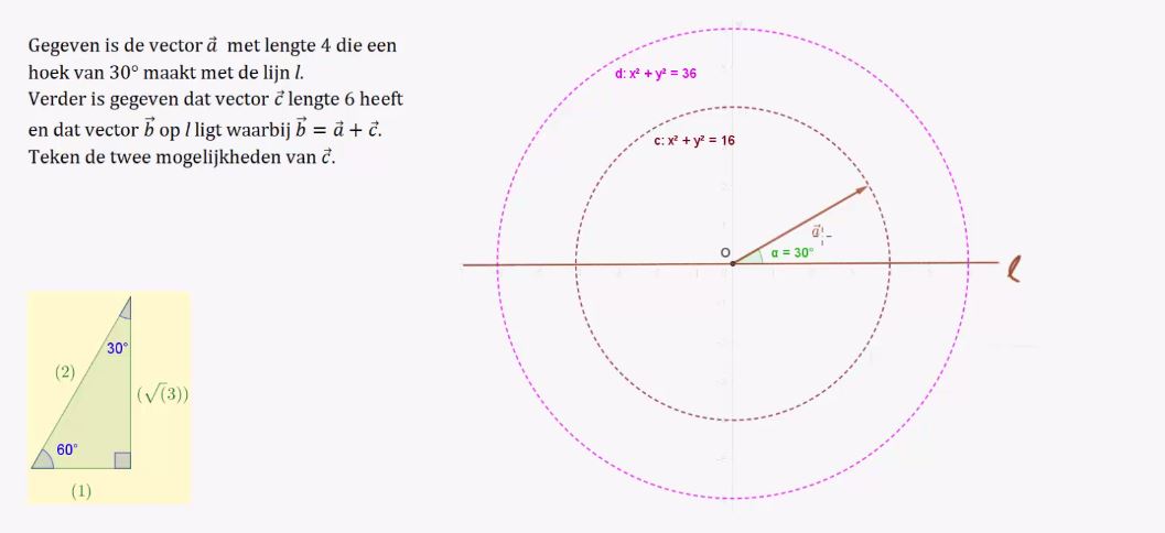 Vectoren Opgave 10