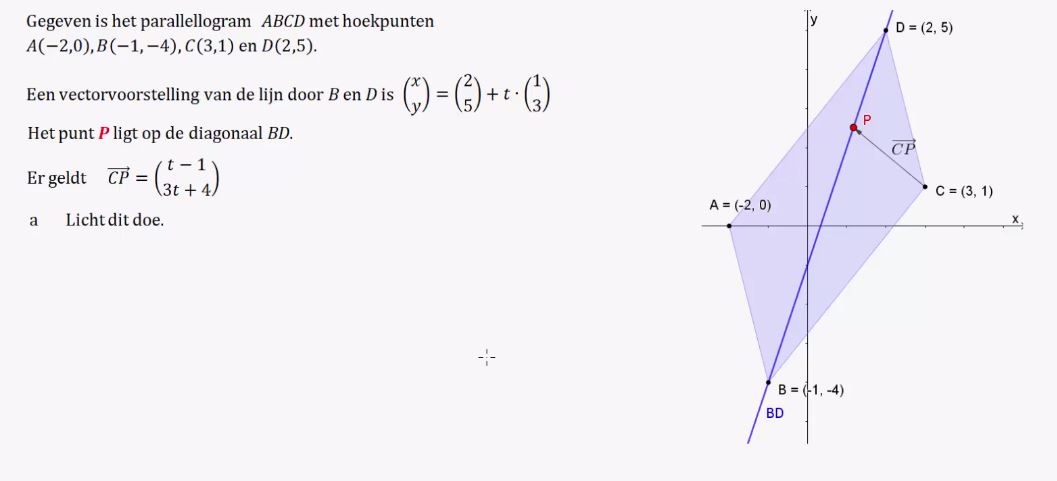 Vectoren en hoeken opgave 62