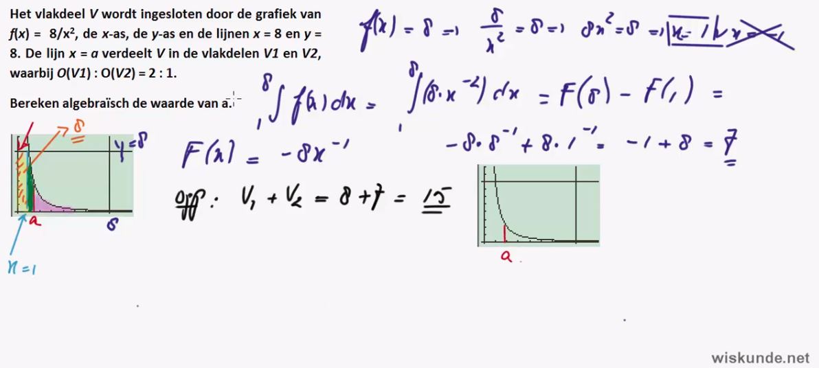 Oppervlakten opgave 42