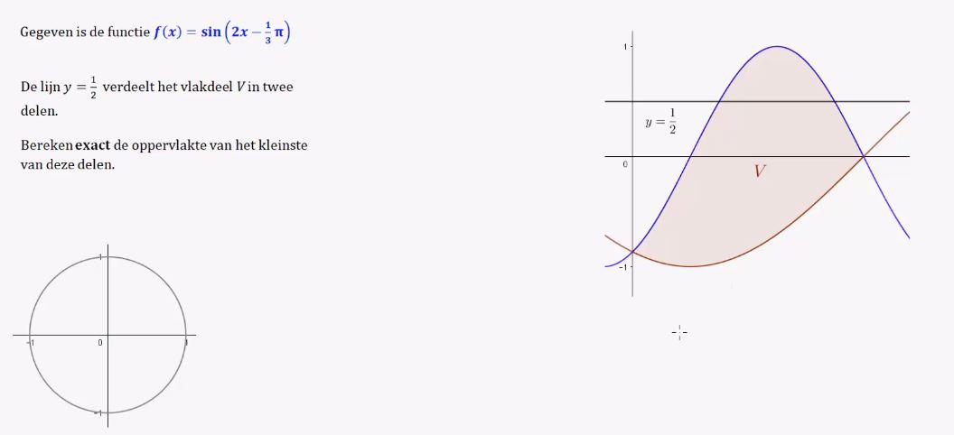 Goniometrische formules bij vergelijkingen en herleidingen Opgave 9