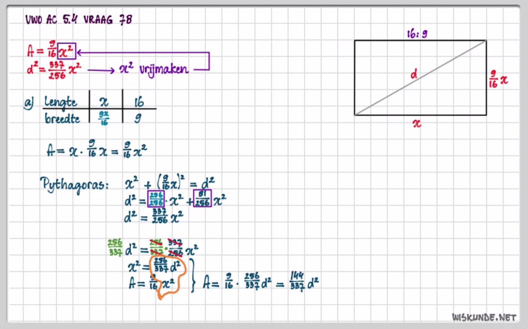 Formules met machten en wortels opgave 78