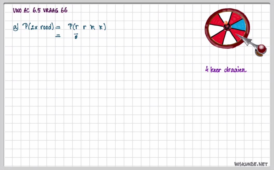De complementregel opgave 66
