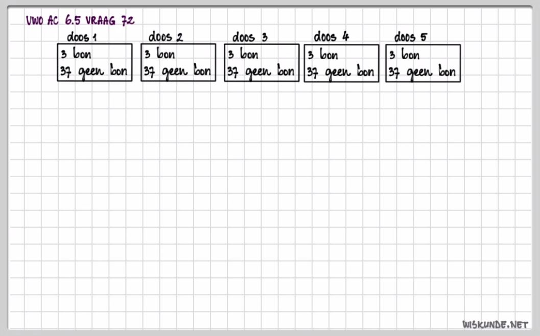 De complementregel opgave 72