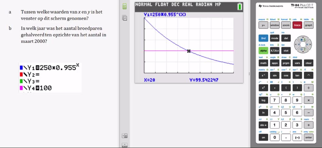 Groeipercentages opgave 21