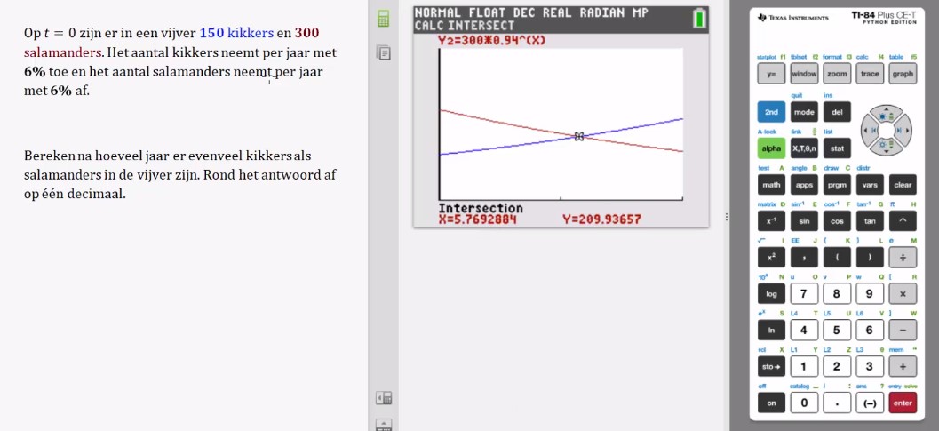 Groeipercentages opgave 30