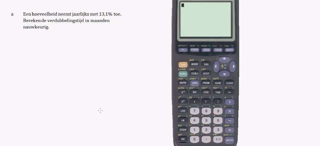 Groeipercentages opgave 34