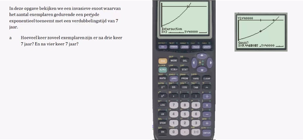 Groeipercentages opgave 38
