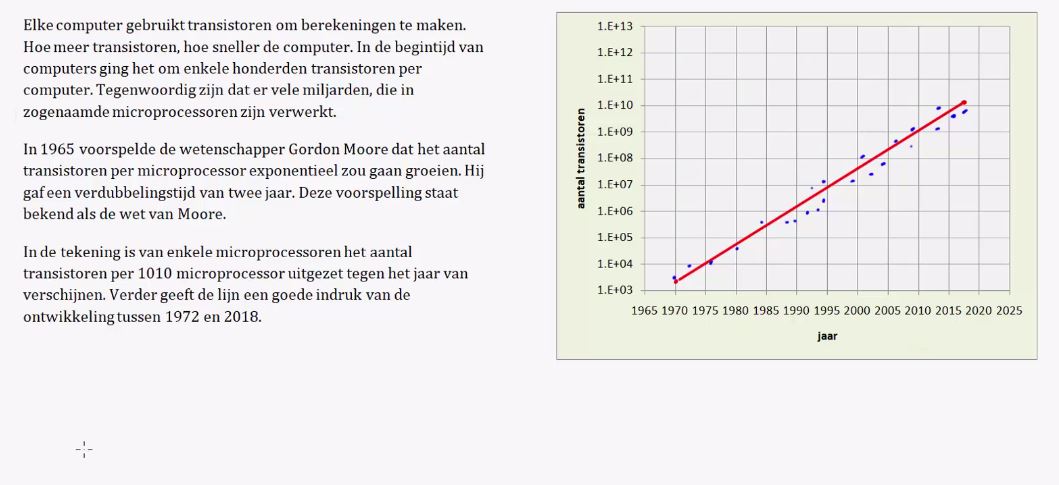 Logaritmisch papier en redeneren met groeiformules opgave 70