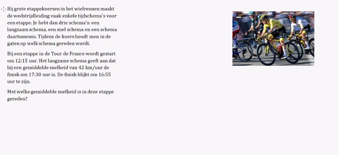 Evenredigheden opgave 45
