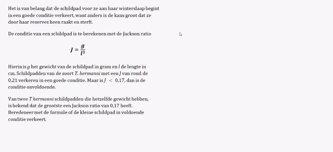 Redeneren met formules Opgave 57