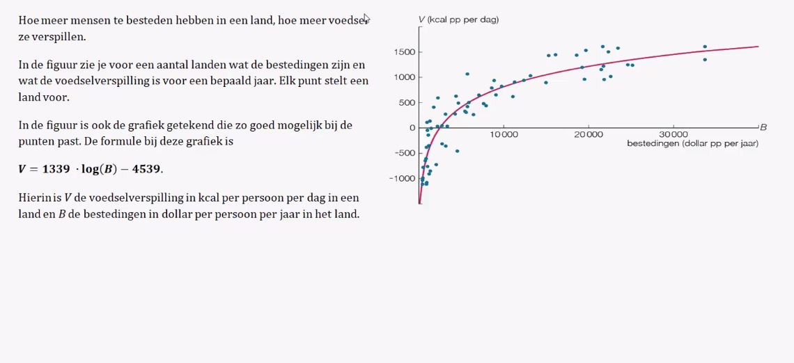 Werken met logaritmen Opgave 45