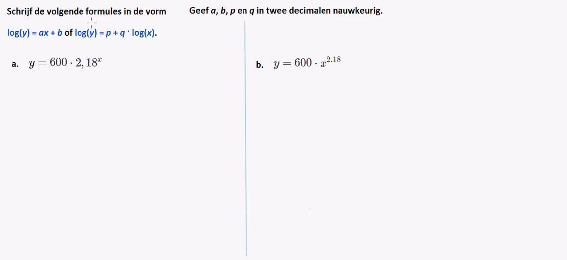 Formules omwerken Opgave 69