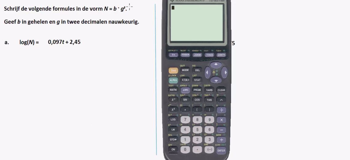 Formules omwerken Opgave 72