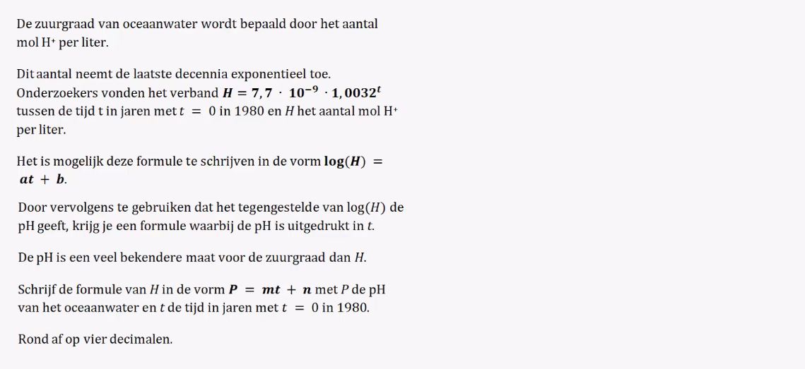 Formules omwerken Opgave 70