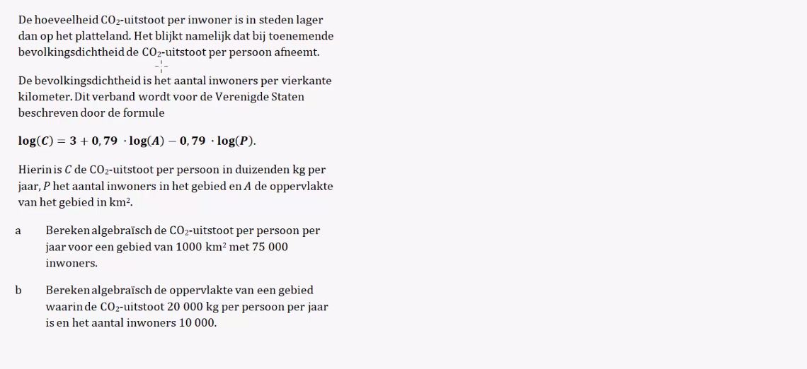 Formules omwerken Opgave 76