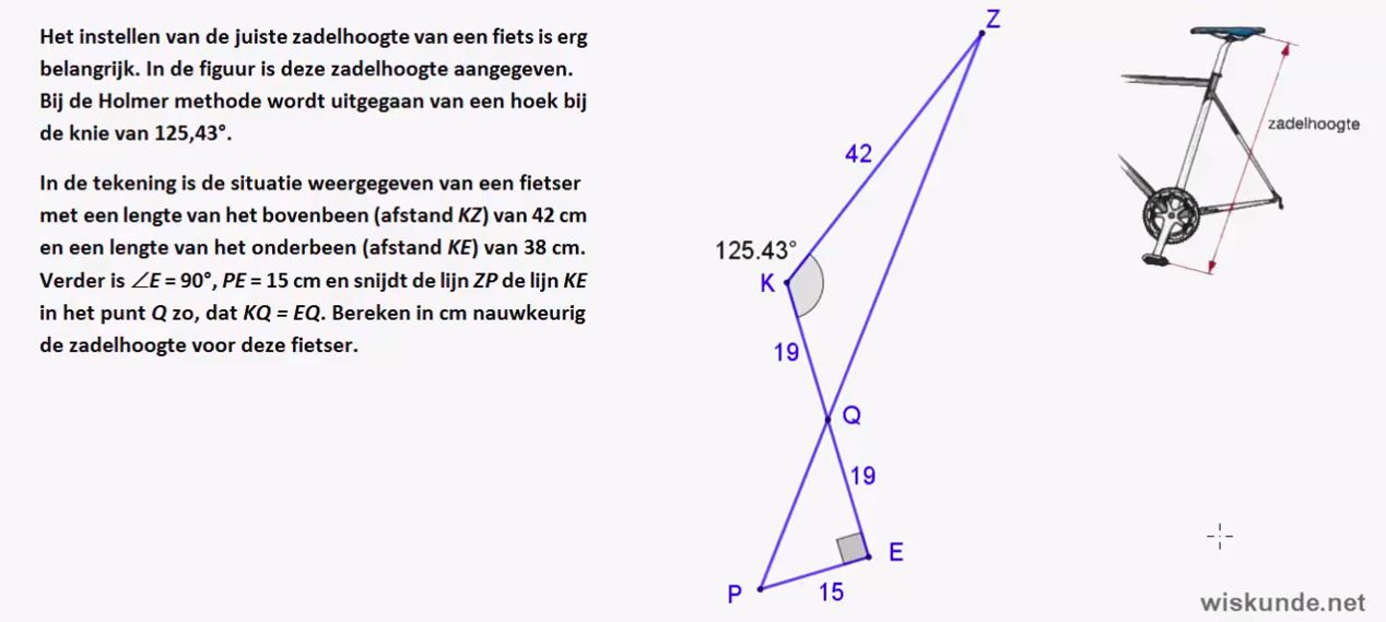 Afstanden en hoeken opgave 7