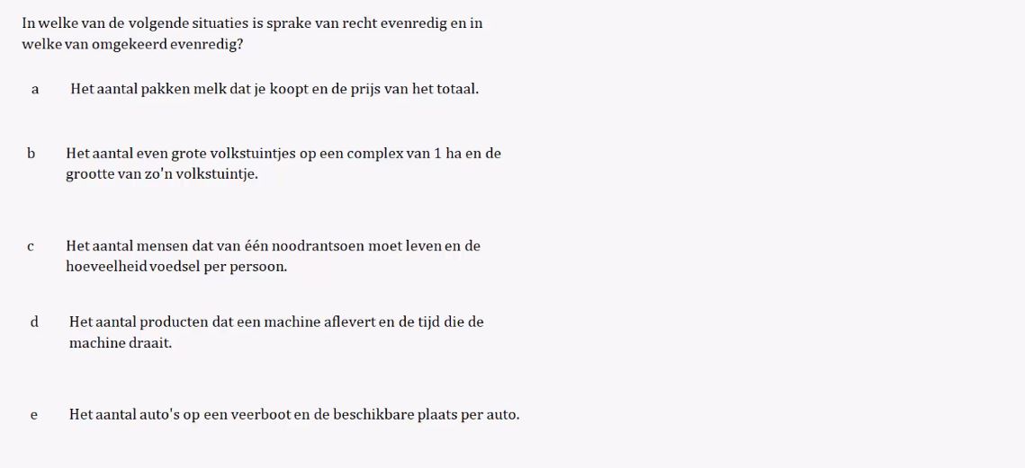 Voorkennis Opgave 5
