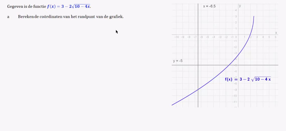 Wortelfuncties Opgave 58