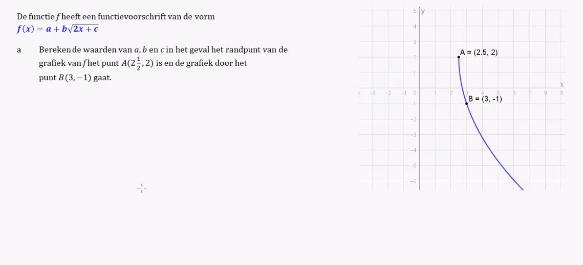 Wortelfuncties Opgave 60