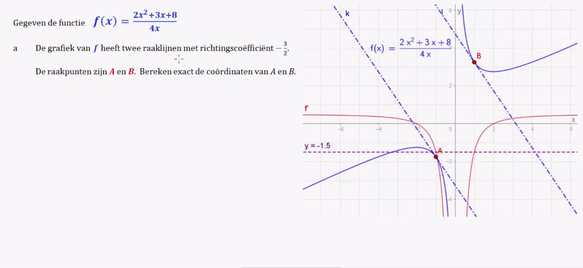 Gebroken functies opgave 76