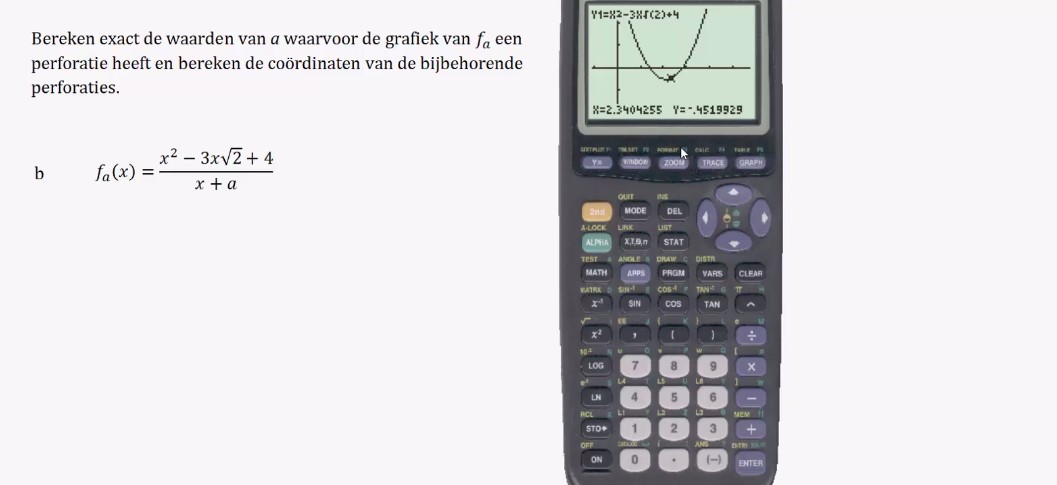 Limieten en perforaties opgave 11