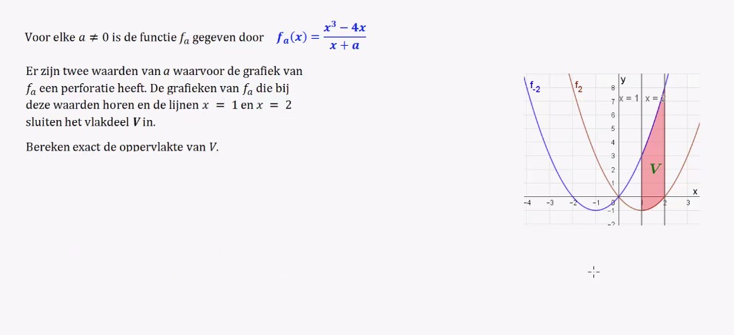 Limieten en perforaties opgave 17