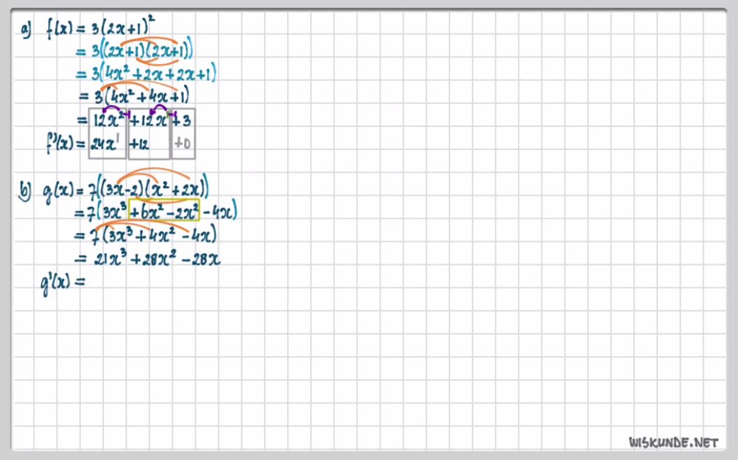 Differentiëren Opgave 52