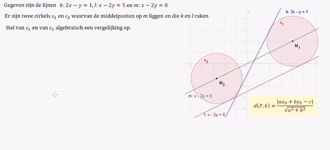 Cirkels en raaklijnen opgave 24