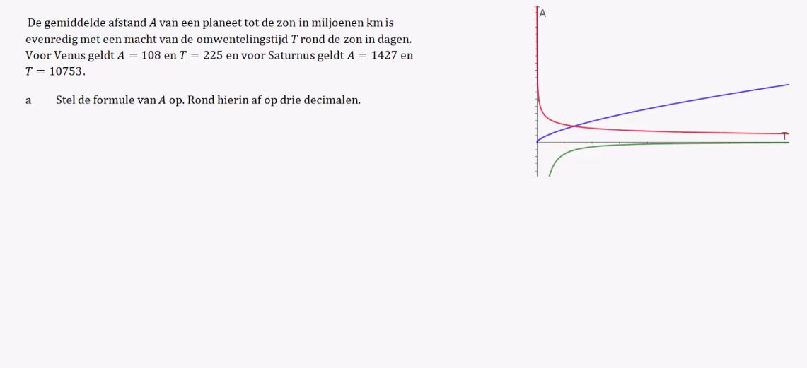 Hellingen en buigpunten Opgave 56