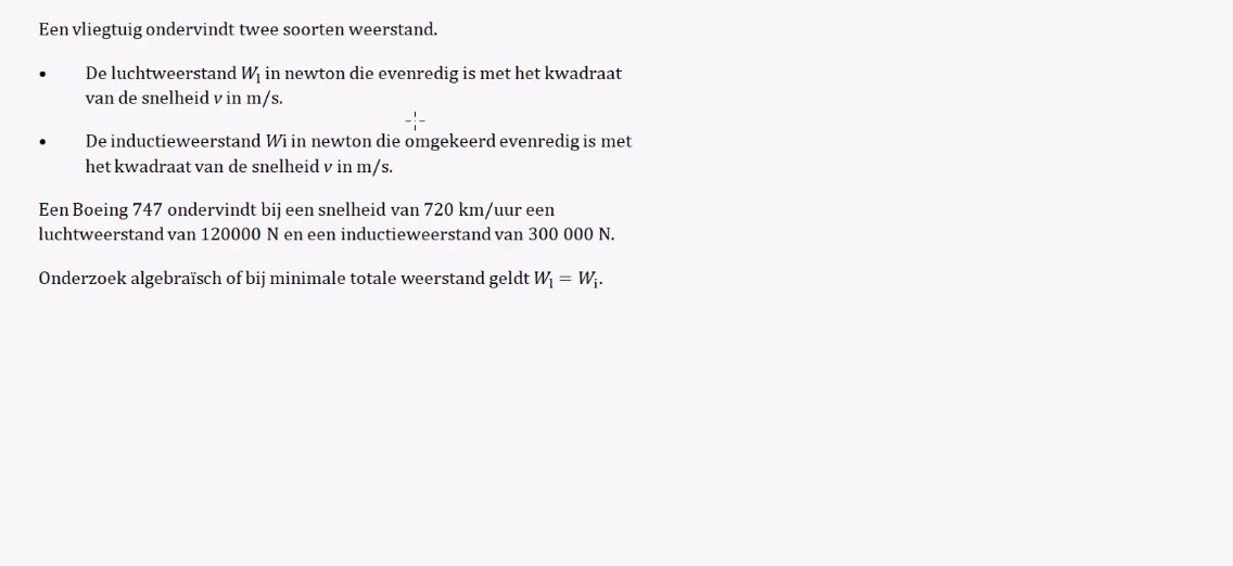 Hellingen en buigpunten Opgave 57