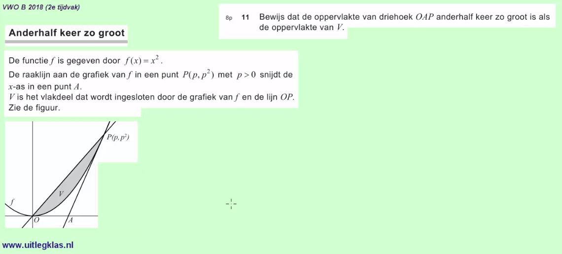 Differentiaal- en integraalrekening opgave 24