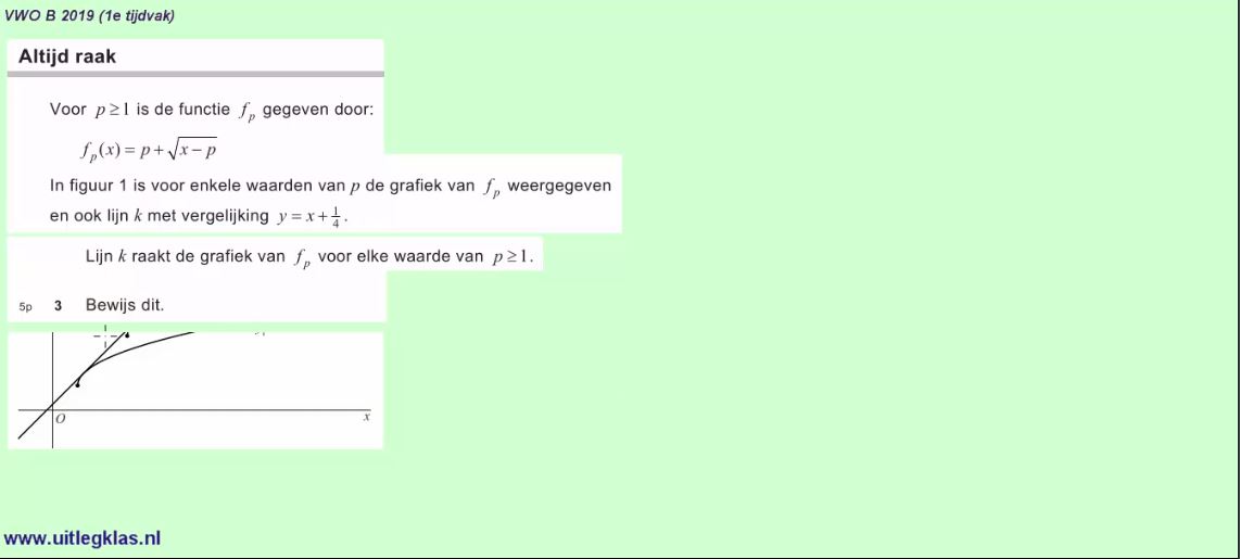 Differentiaal- en integraalrekening opgave 25