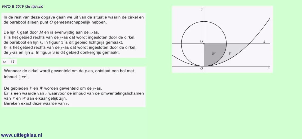 Differentiaal- en integraalrekening opgave 28