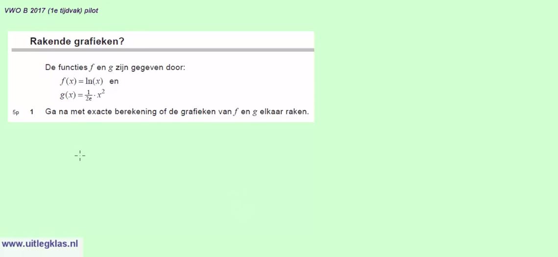 Exponenten en logaritmen opgave 34