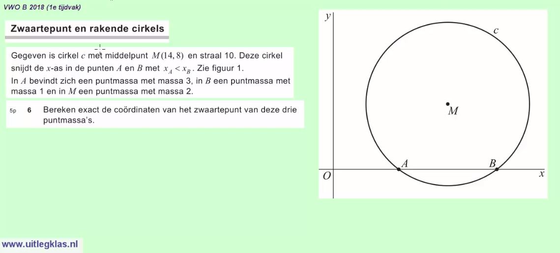 Vectoren en bewegingsvergelijkingen Opgave 60